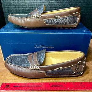 Brown Leather Loafers